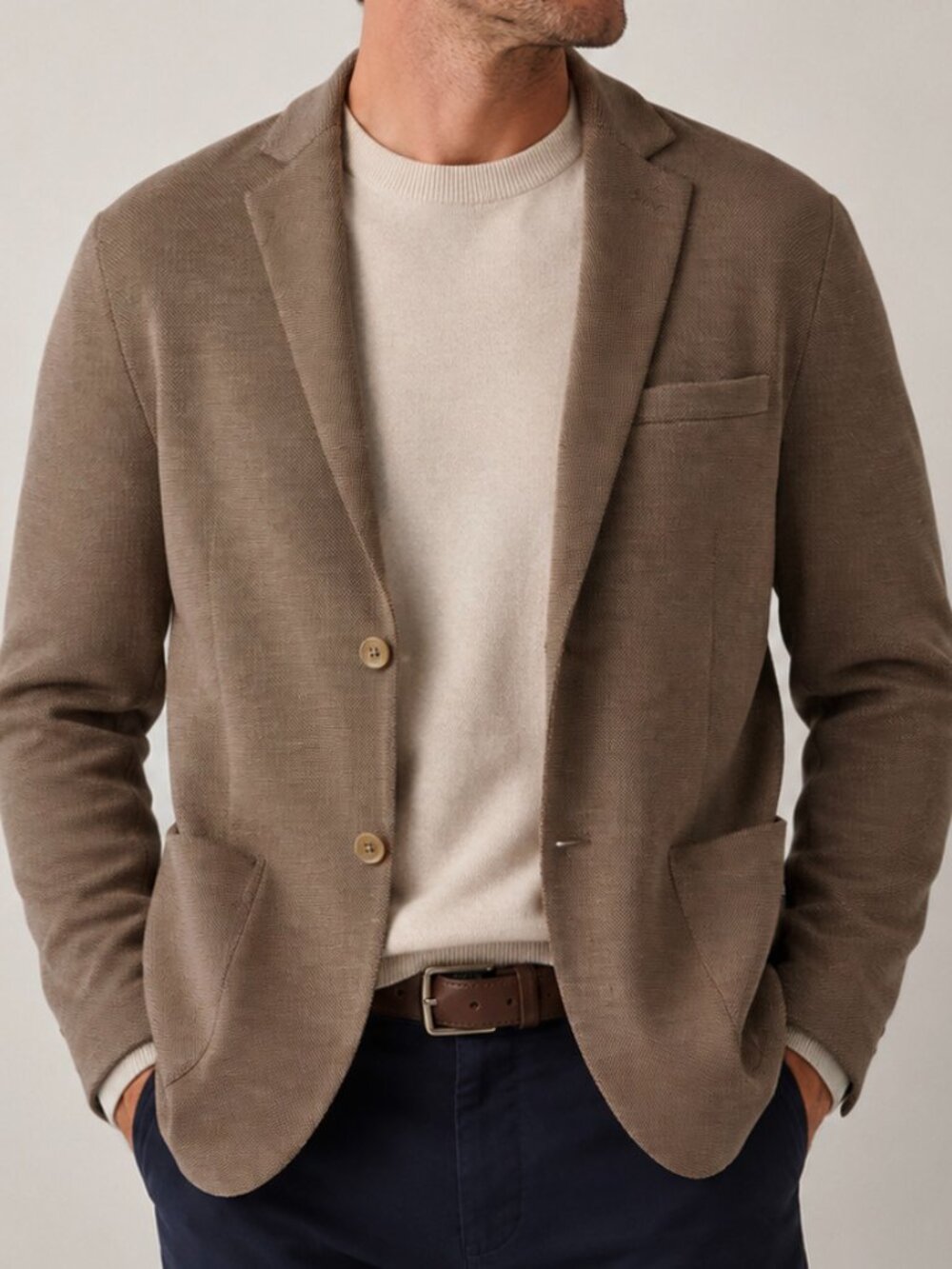 Paul Jones Casual Knit Blazer